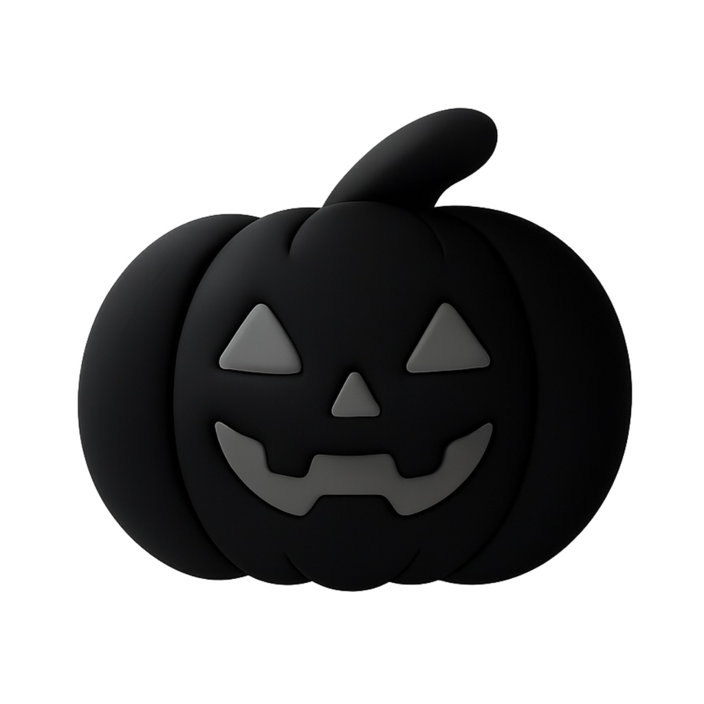 ジャック・オー・ランタン 12色クリップアートセット⌇ふわっといたずらクレイアニメ調(PNG背景透過)