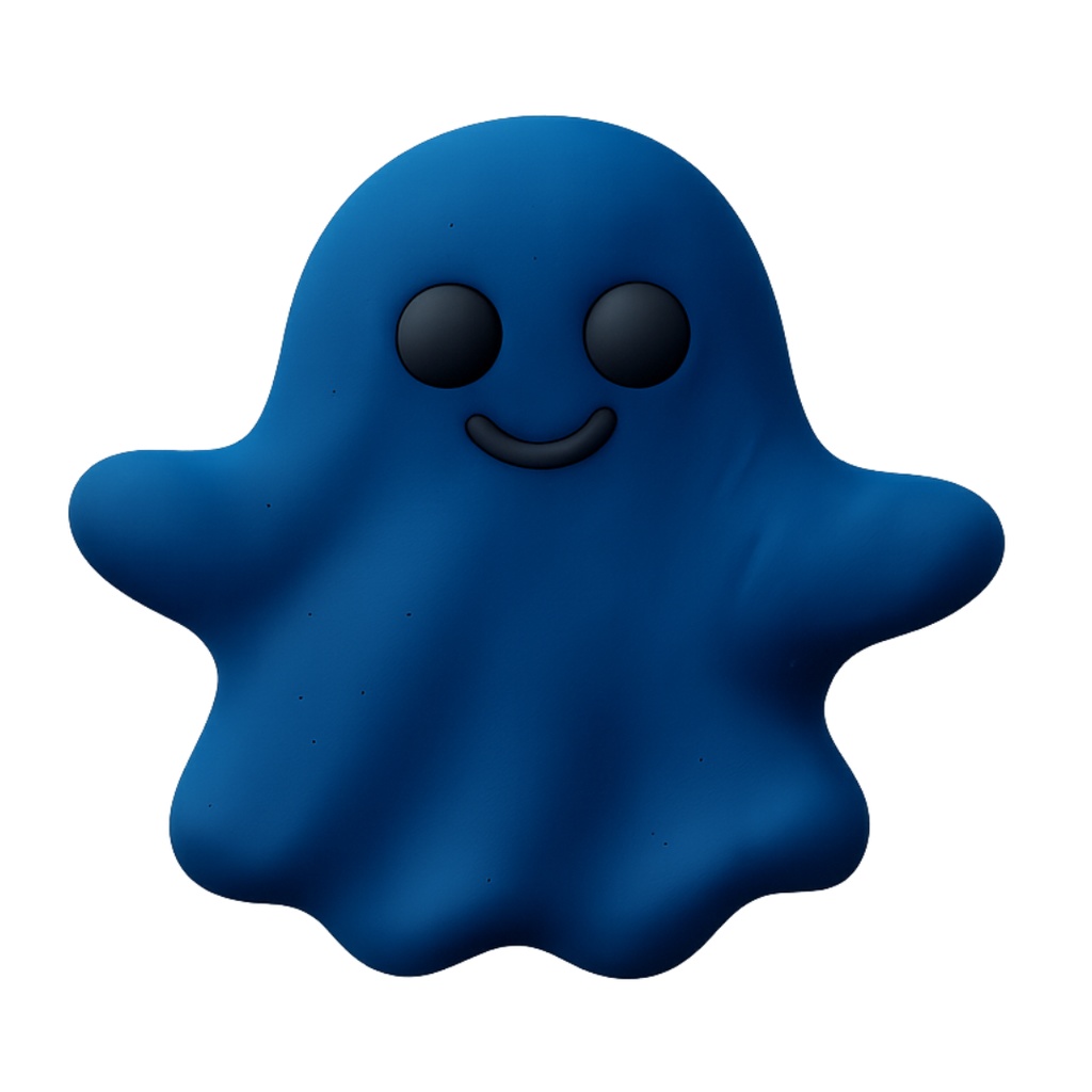 オバケちゃん 12色クリップアートセット⌇ふわっといたずらクレイアニメ調(PNG背景透過)