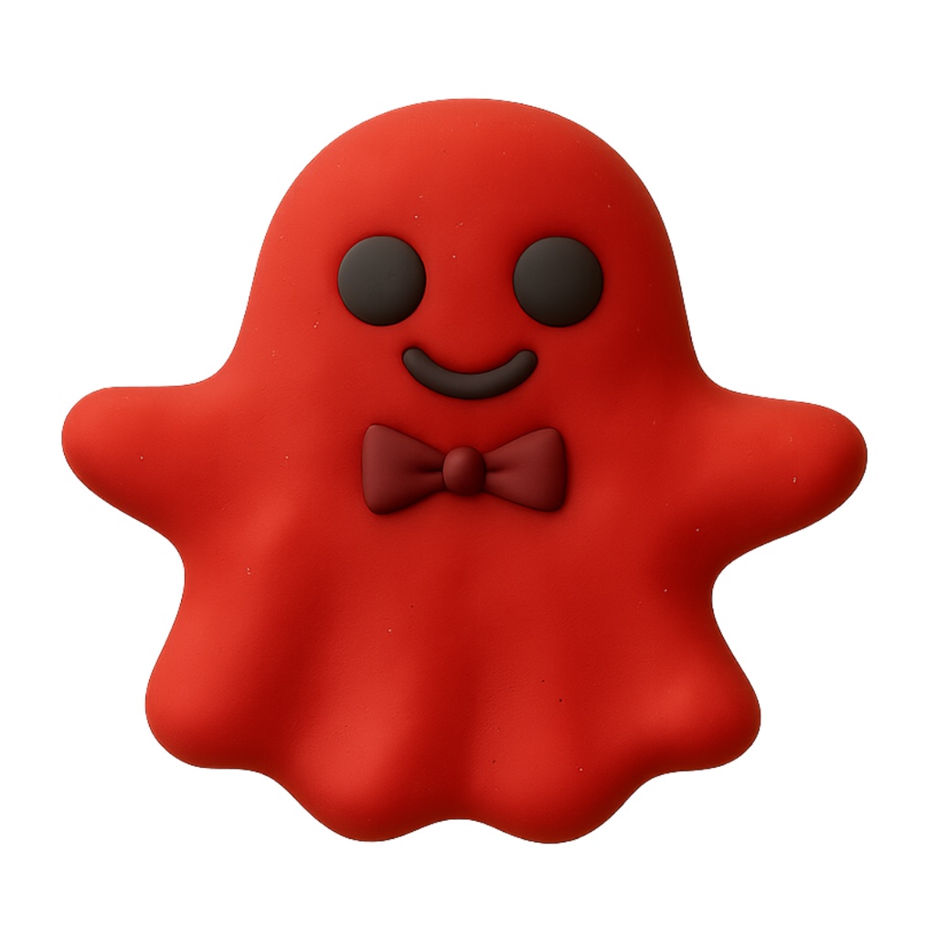 オバケちゃん 12色クリップアートセット⌇ふわっといたずらクレイアニメ調(PNG背景透過)