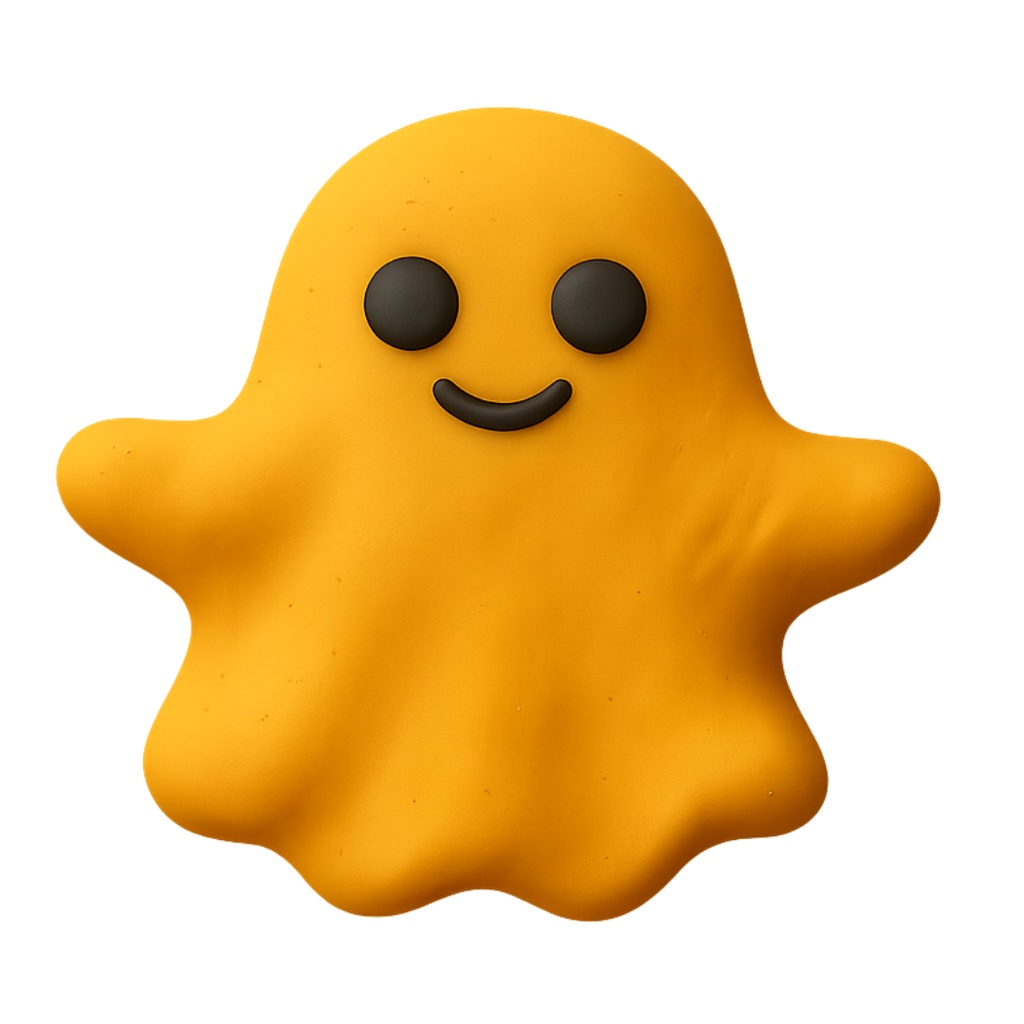 オバケちゃん 12色クリップアートセット⌇ふわっといたずらクレイアニメ調(PNG背景透過)