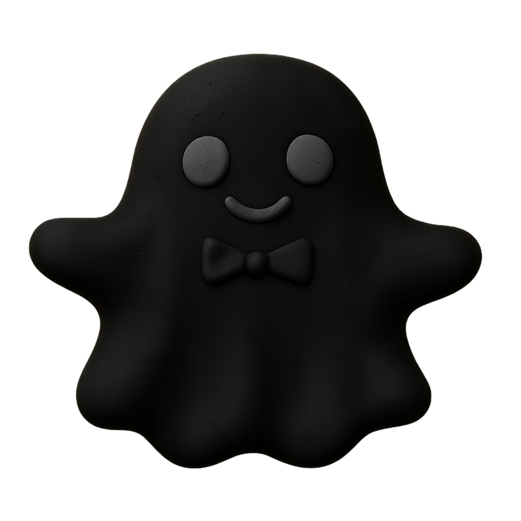 オバケちゃん 12色クリップアートセット⌇ふわっといたずらクレイアニメ調(PNG背景透過)