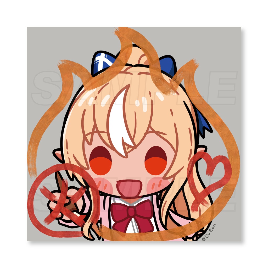 【非公式】不知火建設キャンバスアート20cm*20cm