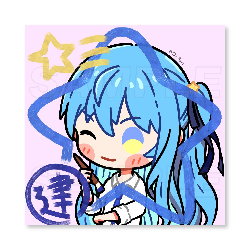 【非公式】不知火建設キャンバスアート20cm*20cm