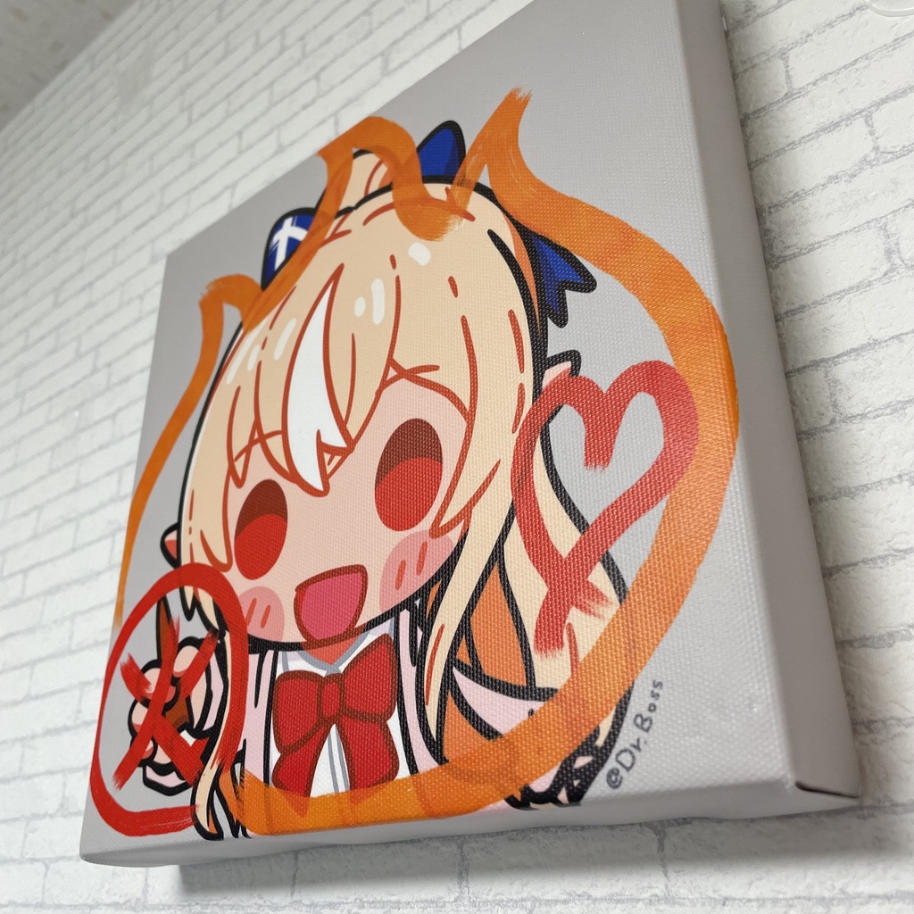 【非公式】不知火建設キャンバスアート20cm*20cm