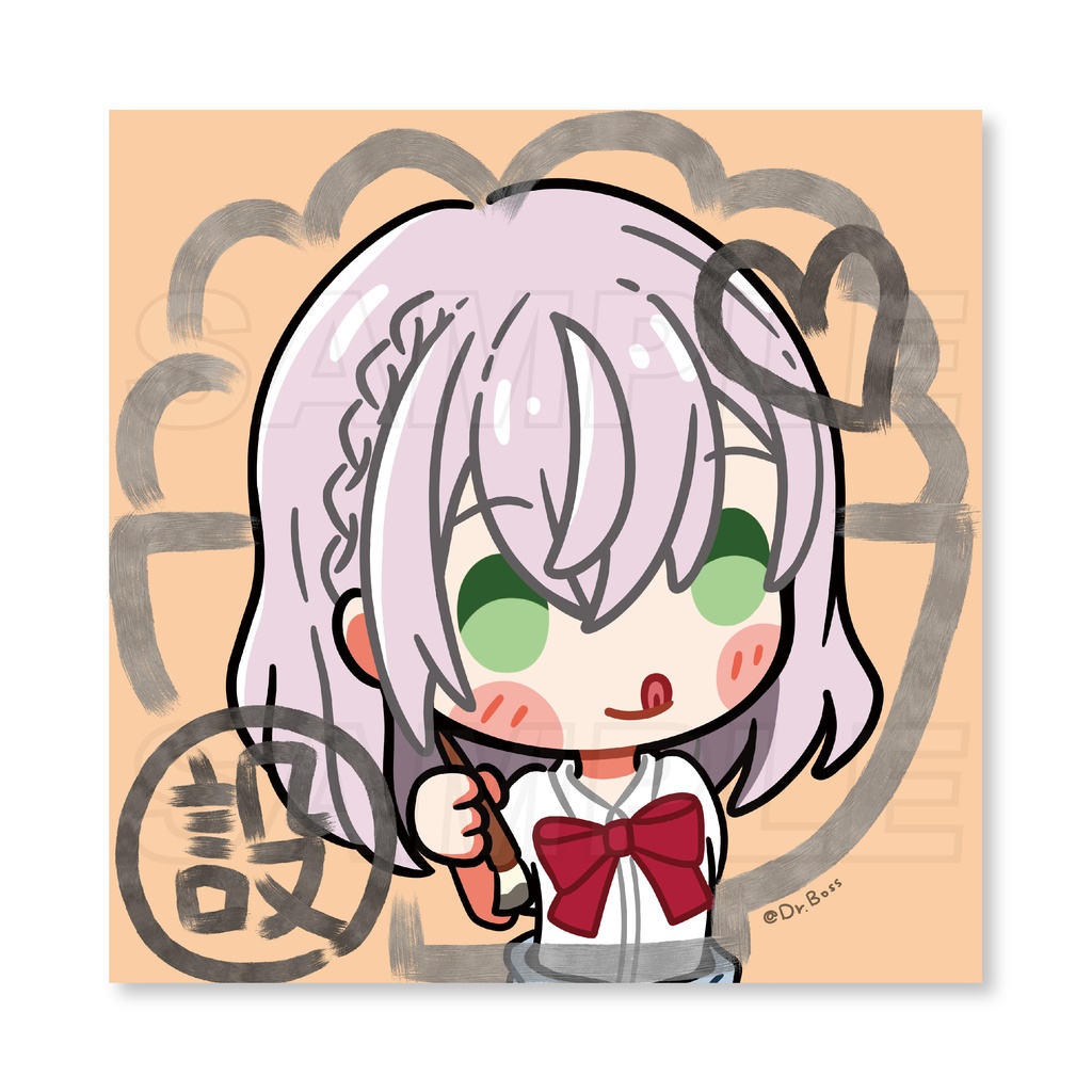 【非公式】不知火建設キャンバスアート20cm*20cm