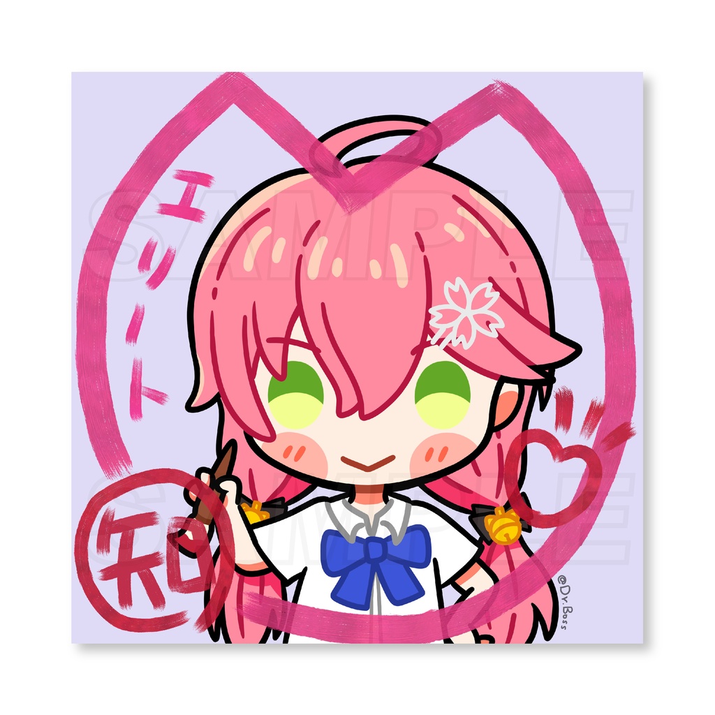 【非公式】不知火建設キャンバスアート20cm*20cm