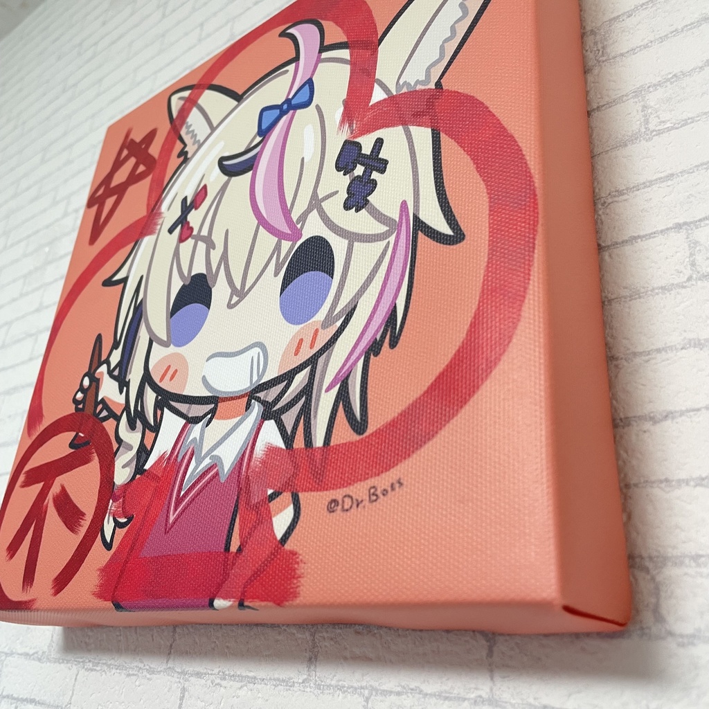 【非公式】不知火建設キャンバスアート20cm*20cm