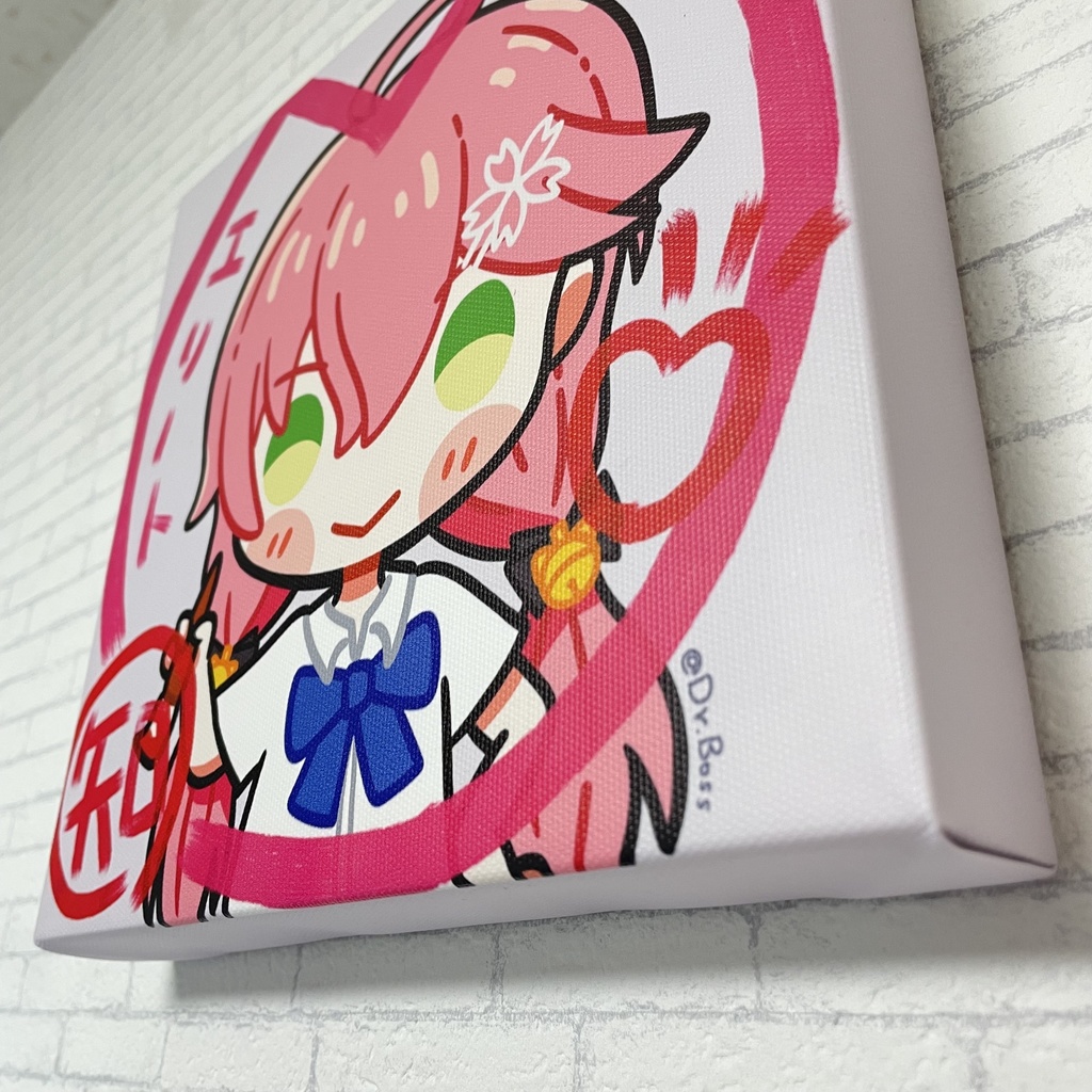 【非公式】不知火建設キャンバスアート20cm*20cm