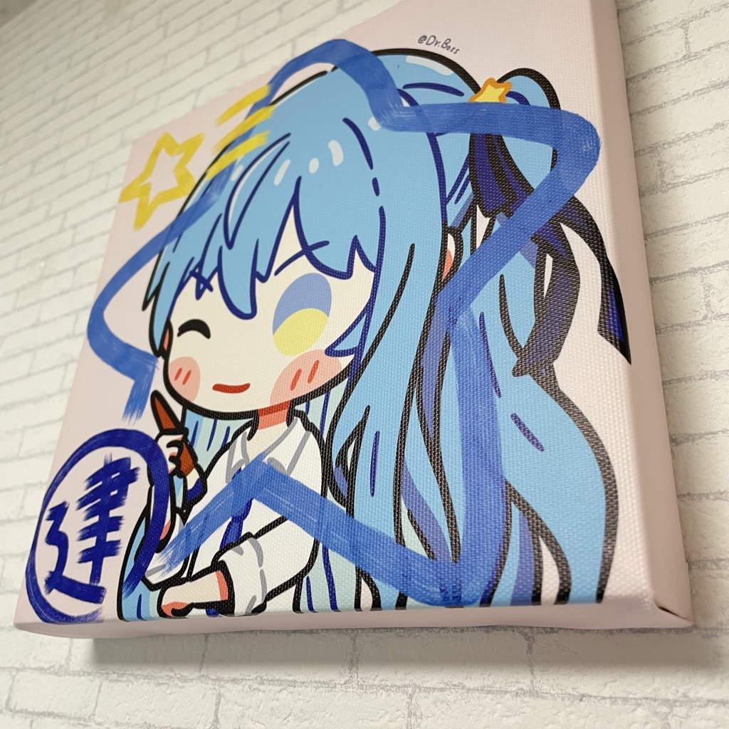 【非公式】不知火建設キャンバスアート20cm*20cm