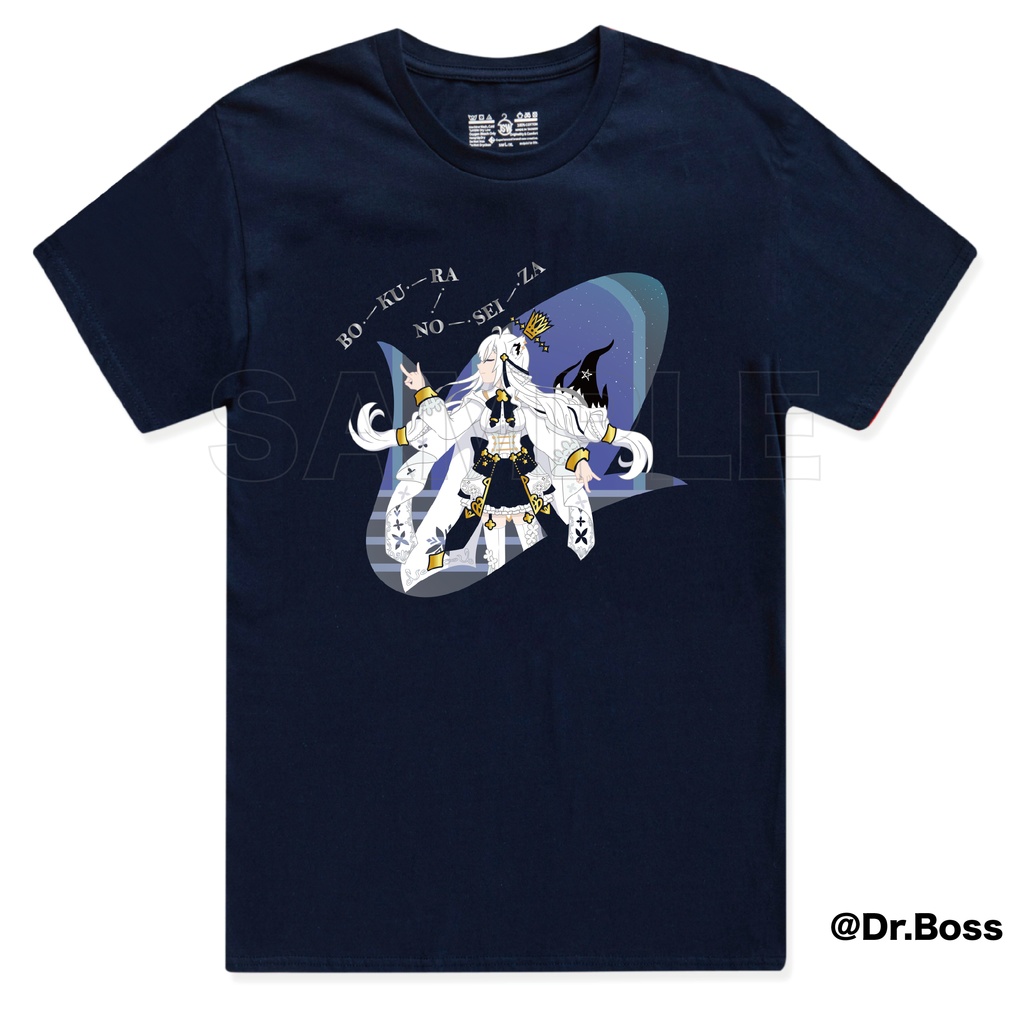 【非公式】白上フブキ - 僕らの星座Tシャツ