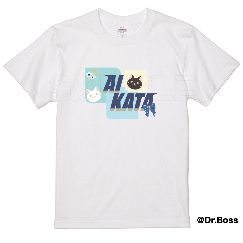 【非公式】ぶいすぽっ! 藍沢エマ-藍方Tシャツ