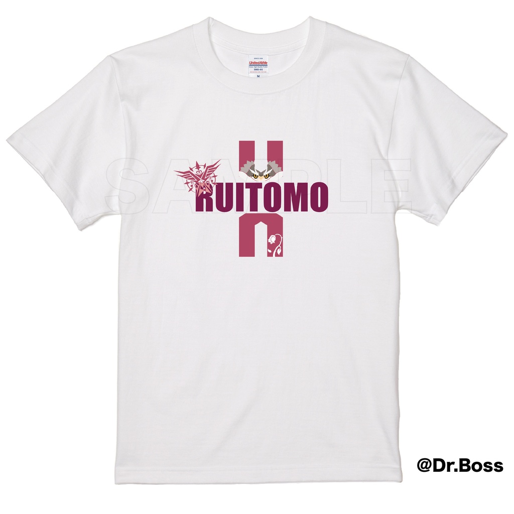 【非公式】【期間限定受注】ルイ友Tシャツ(White Edition)【7/26締切】