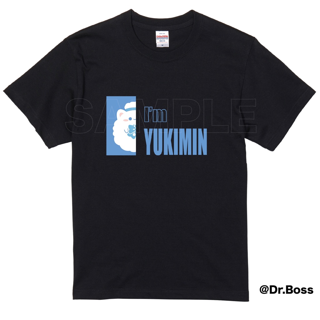 非公式】【期間限定受注】雪民Tシャツ（Black Edition）【7/26締切】
