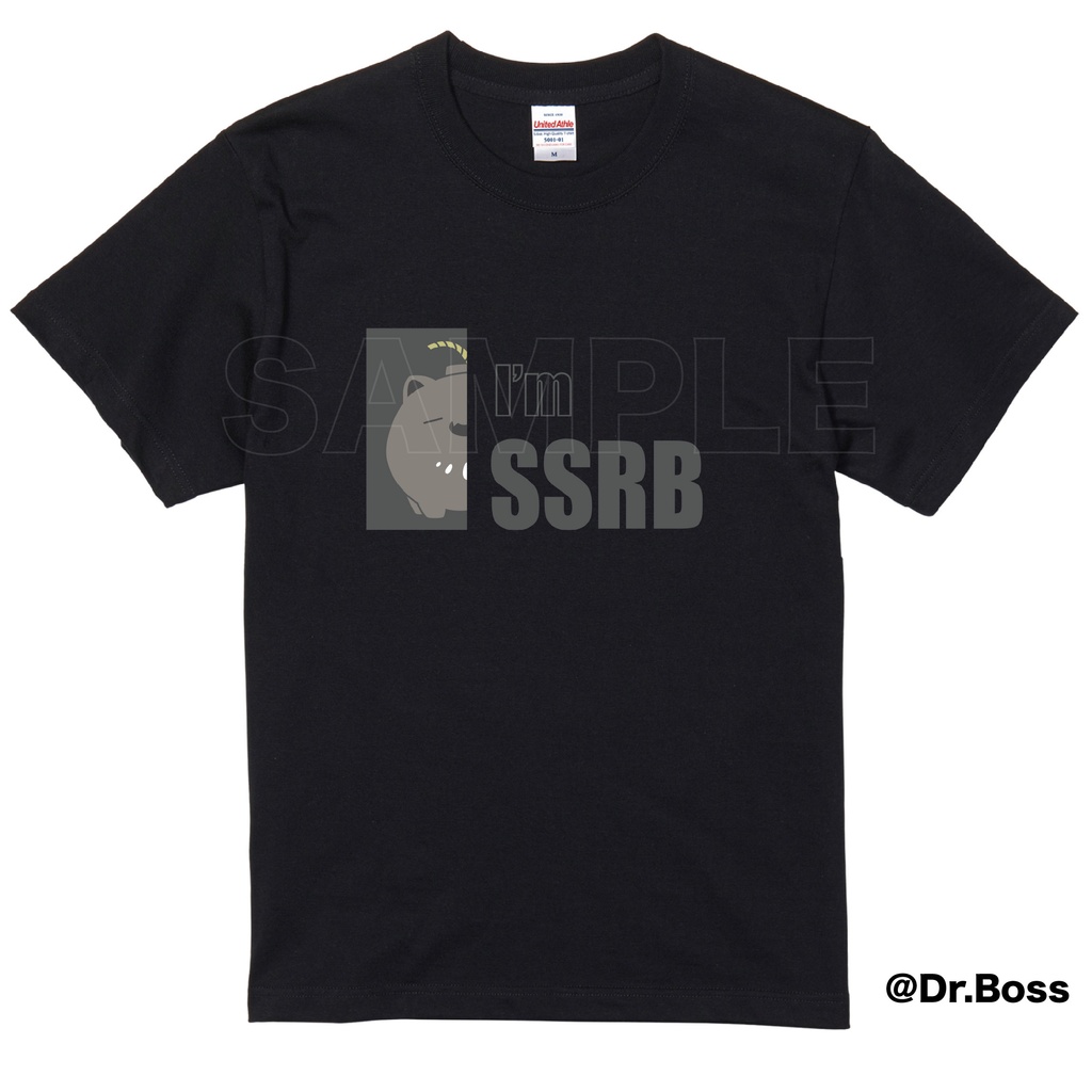 【非公式】【期間限定受注】SSRB Tシャツ （Black Edition）【7/26締切】