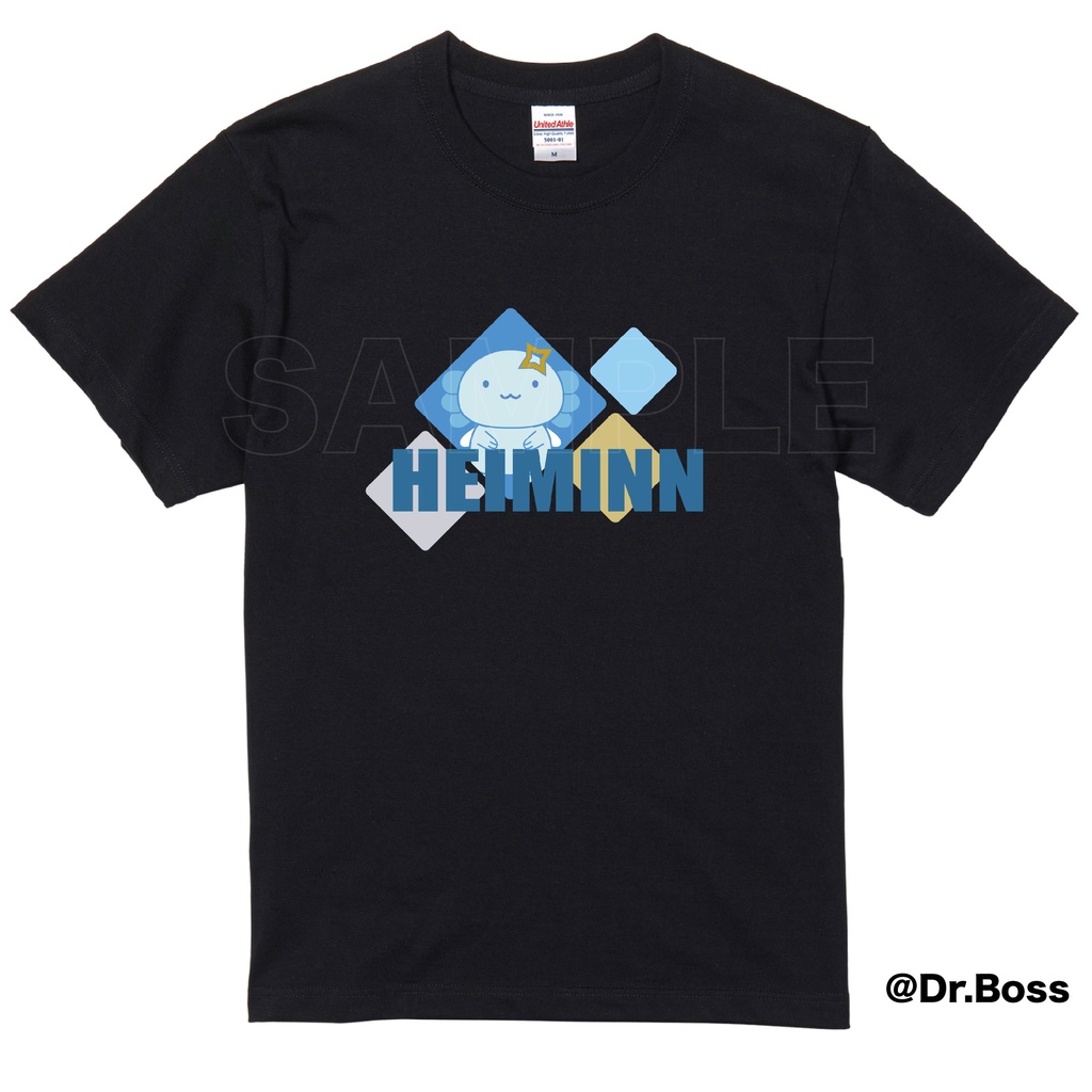 【非公式】【期間限定受注】へい民Tシャ（Black Edition）【7/26締切】