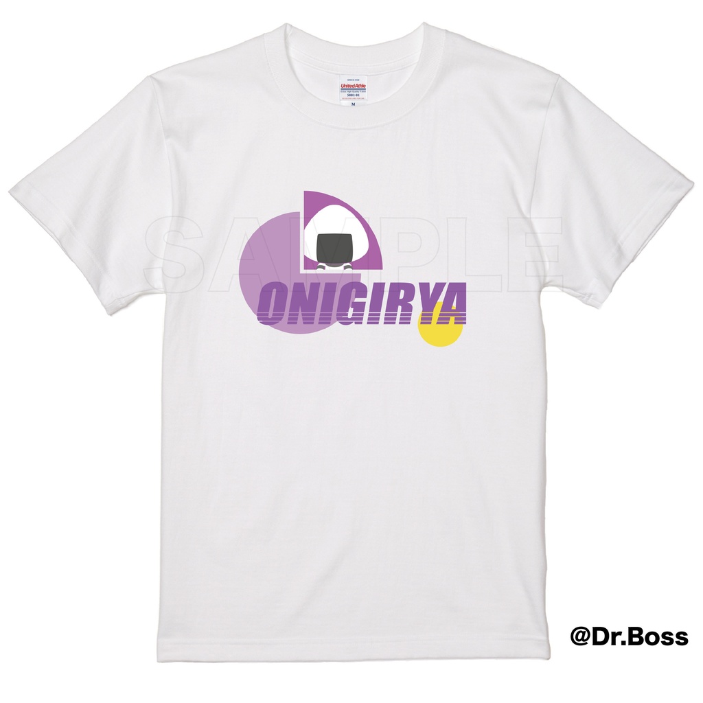 【非公式】【期間限定受注】おにぎりゃーTシャツ（White Edition）【7/26締切】