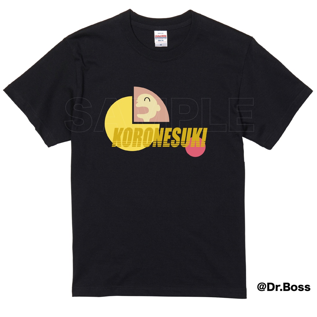 【非公式】【期間限定受注】コロネスキーTシャツ（Black Edition）【7/26締切】