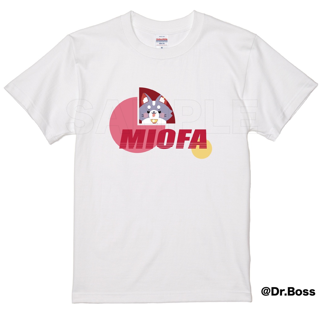 【非公式】【期間限定受注】ミオファTシャツ(White Edition)【7/26締切】