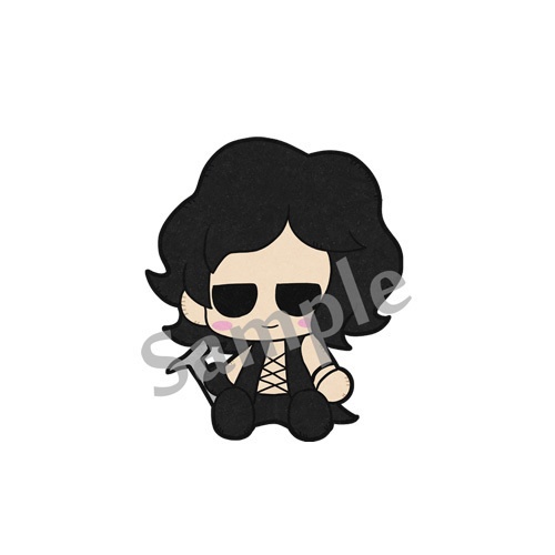 DMC マスコット風アクリルストラップ