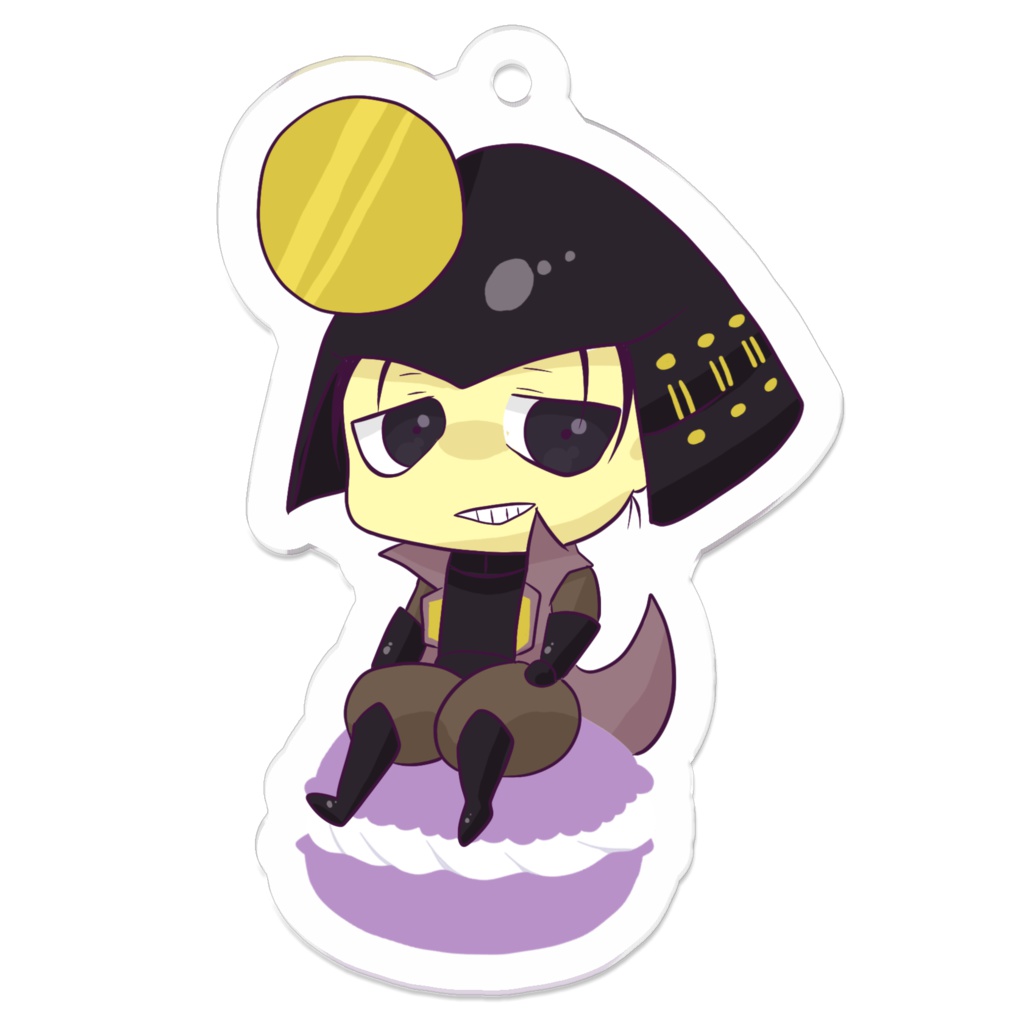 まかろん又兵衛 アクリルキーホルダー