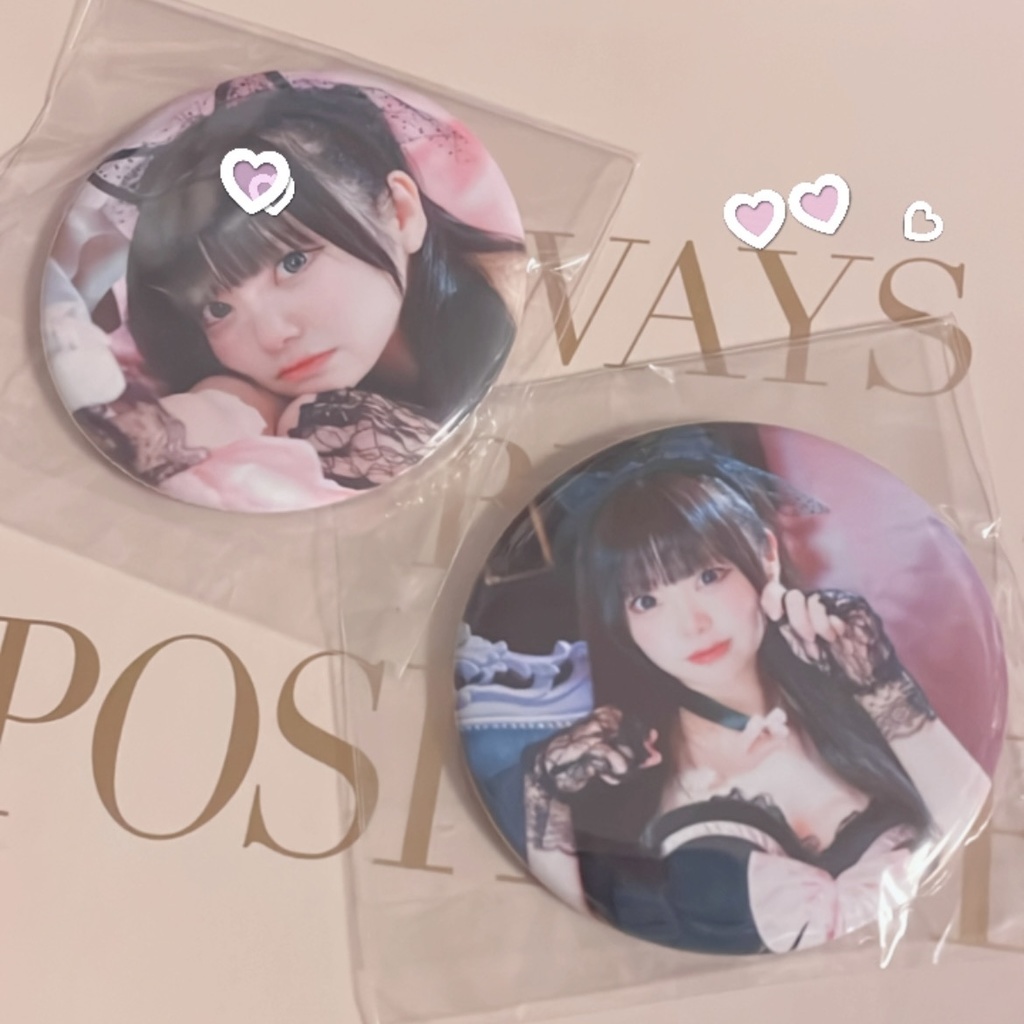♡缶バッジ2個セット♡