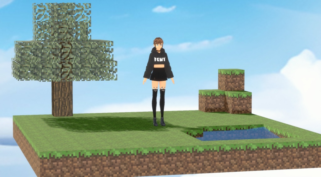 Minecraft Area // VNyan World