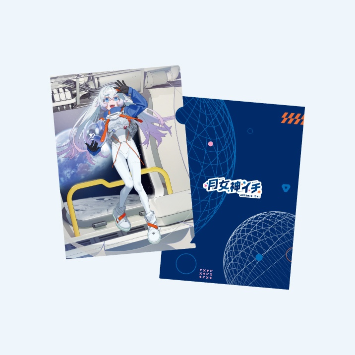 月女神イチ クリアファイル