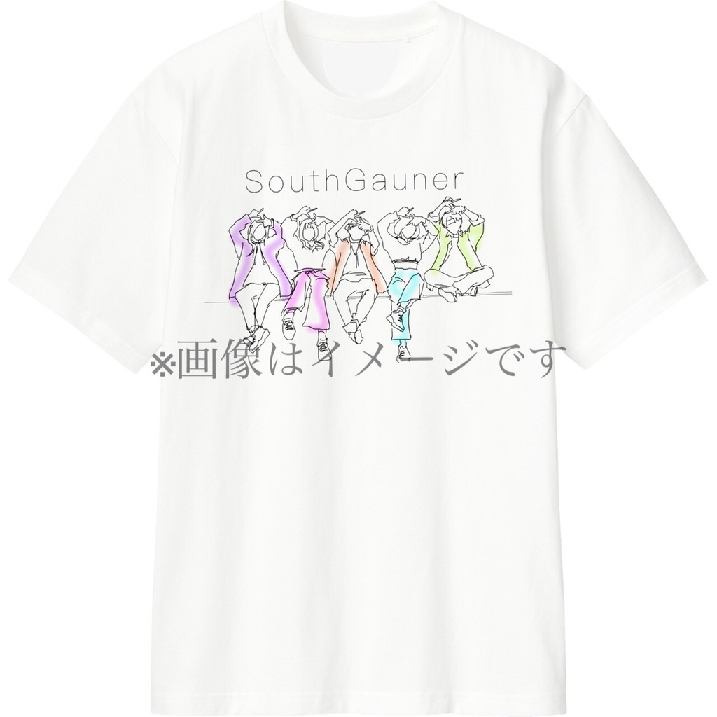 (ホワイトL) 5周年記念Tシャツ