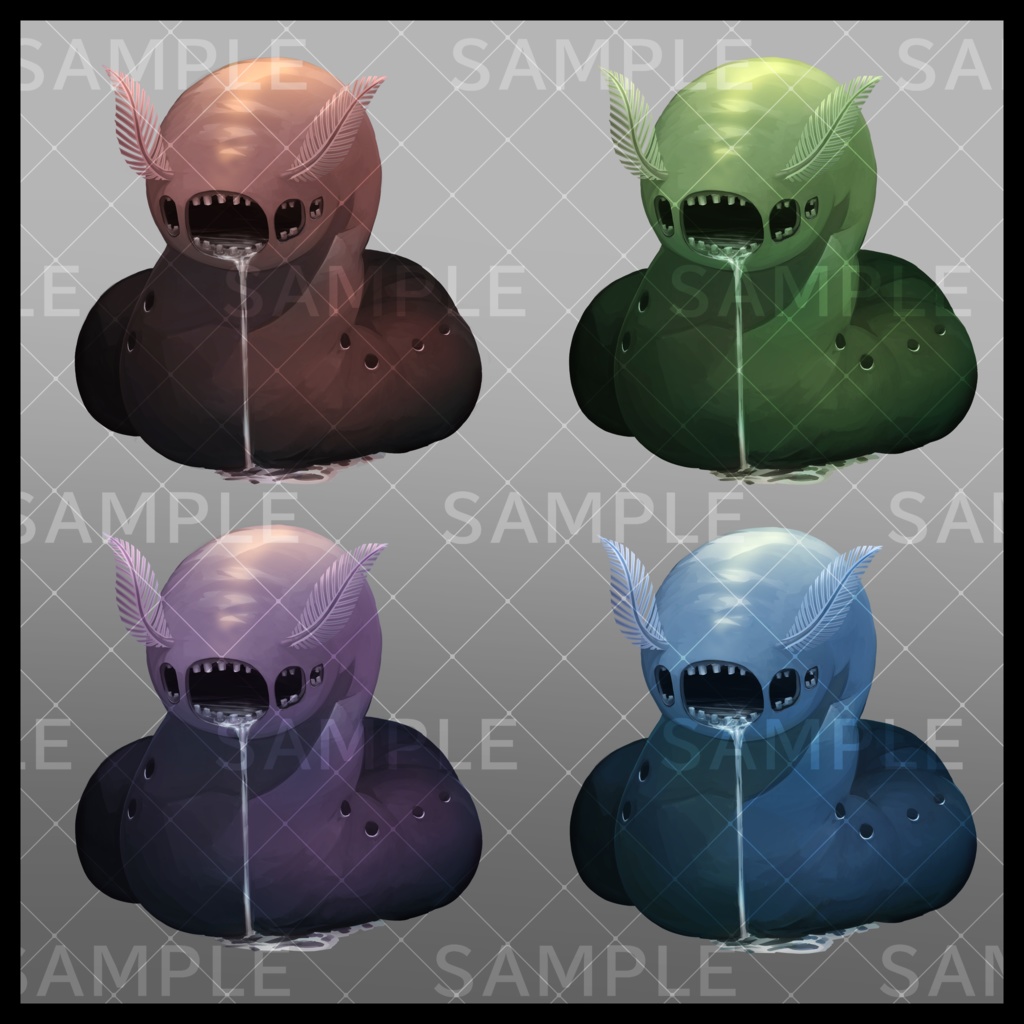 【TRPG】モンスター素材:ワーム【同人ゲーム】