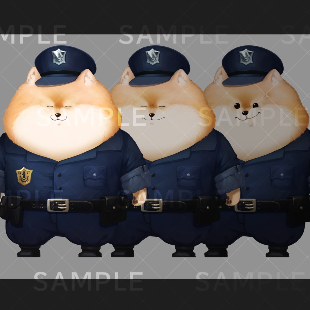 【TRPG】警官服のポメラニアン【同人ゲーム】