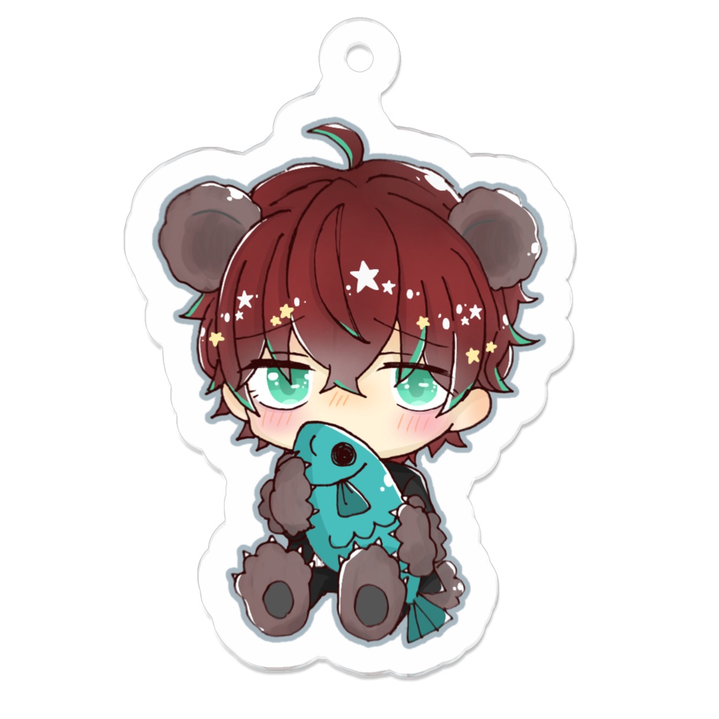 くま独歩アクキー