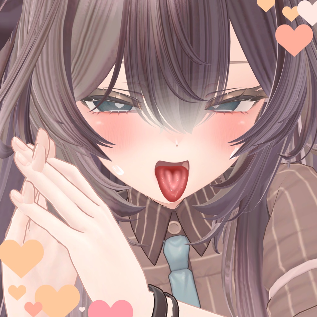 【5アバター対応】ぬっとり♡べろtexture