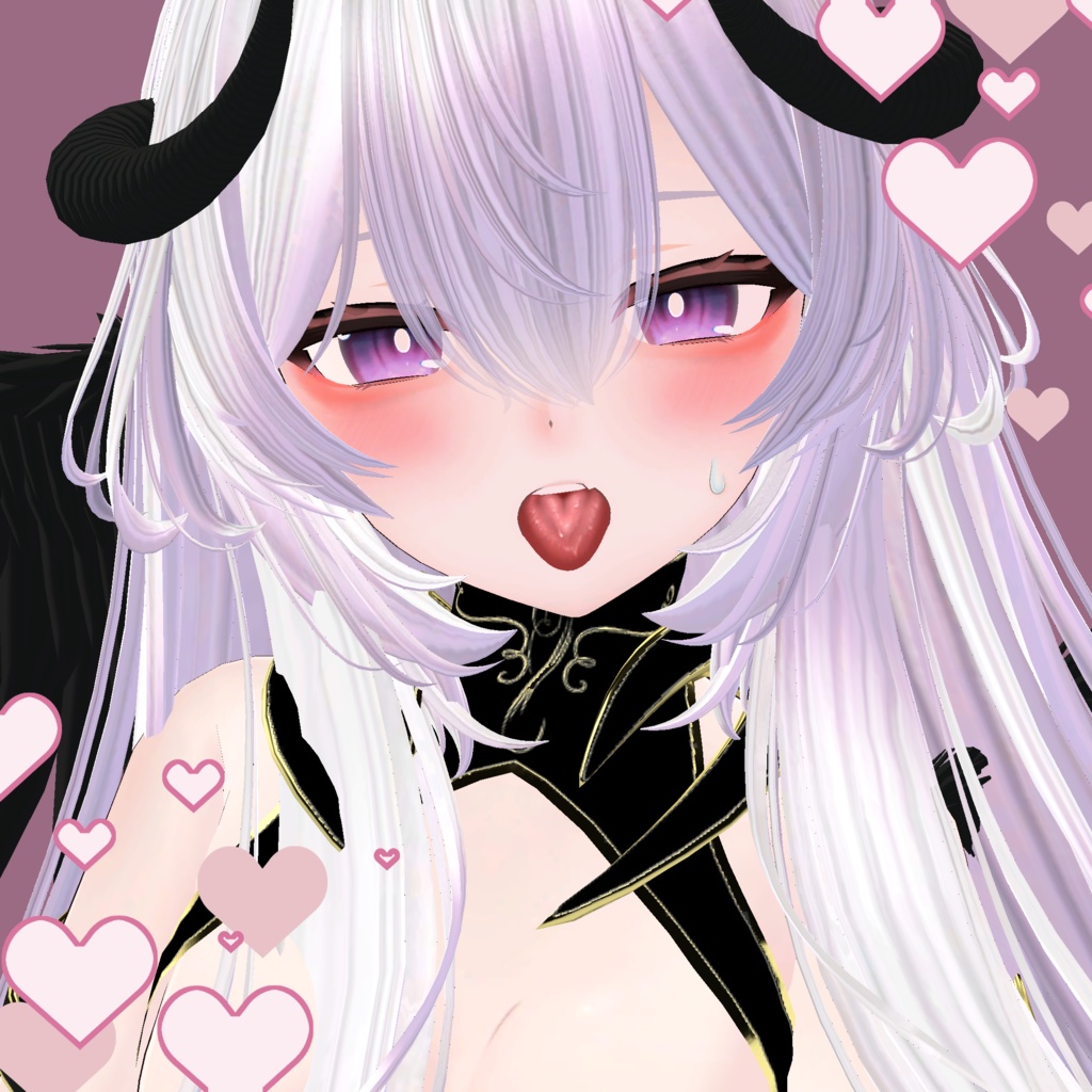 【5アバター対応】ぬっとり♡べろtexture