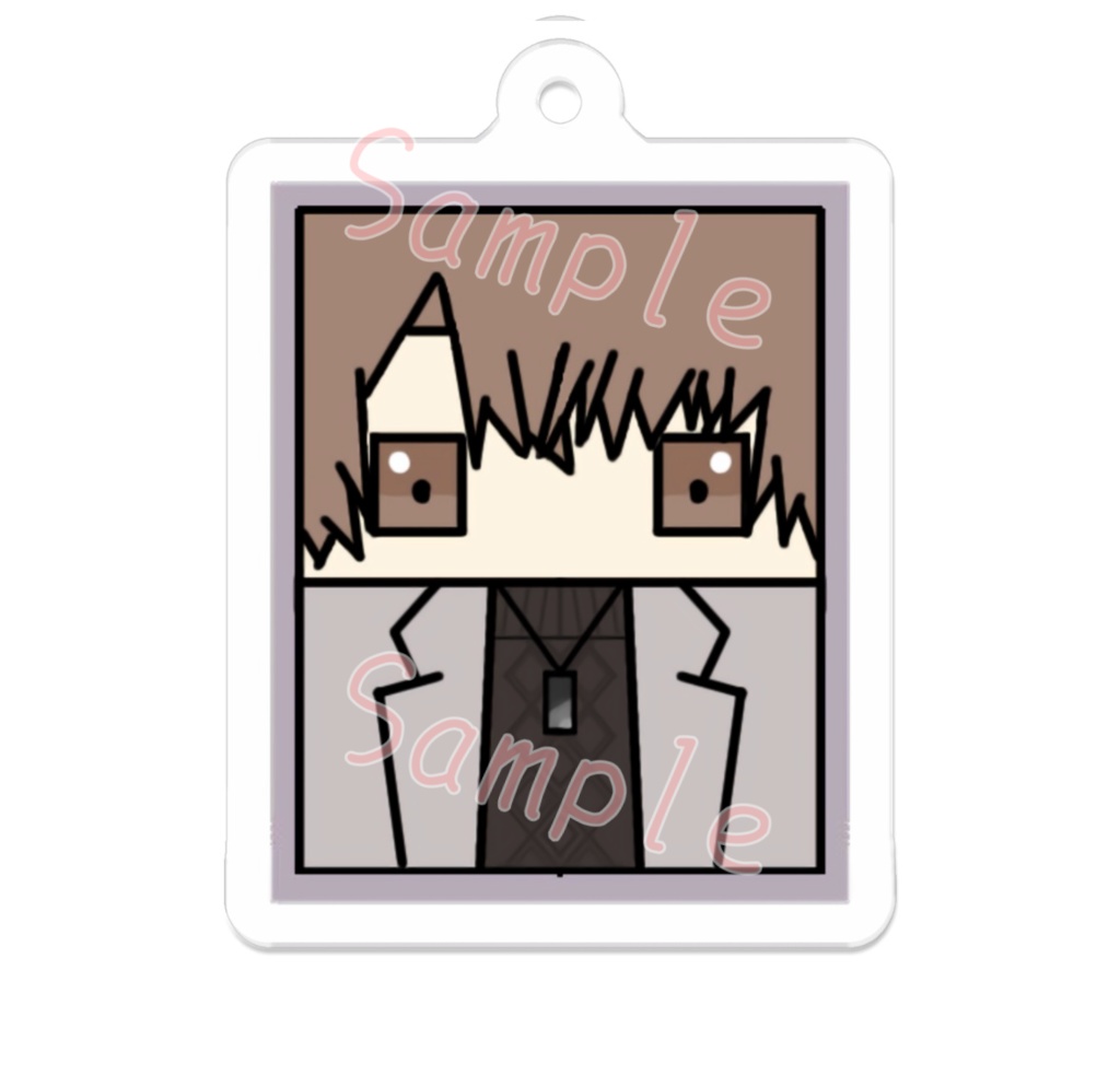 派生アクリルキーホルダー(プライベート冬私服)