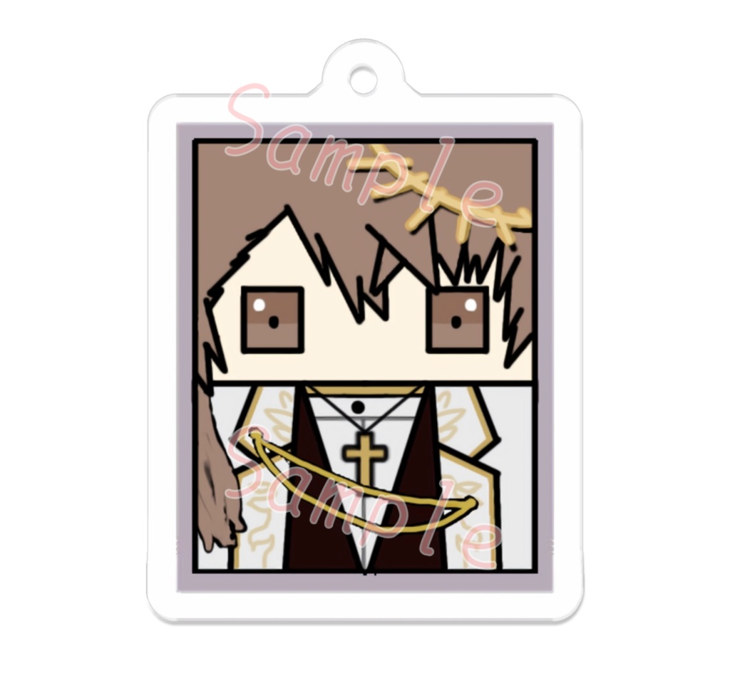 派生アクリルキーホルダー(天使衣装)