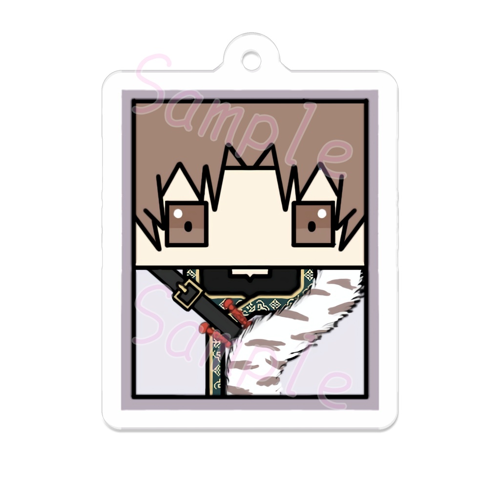 派生アクリルキーホルダー(白虎)