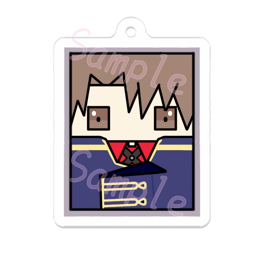 派生アクリルキーホルダー(alpha 1)