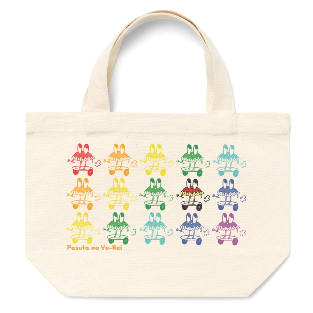 パスタのYu-Rei レインボートートバッグ 全３種