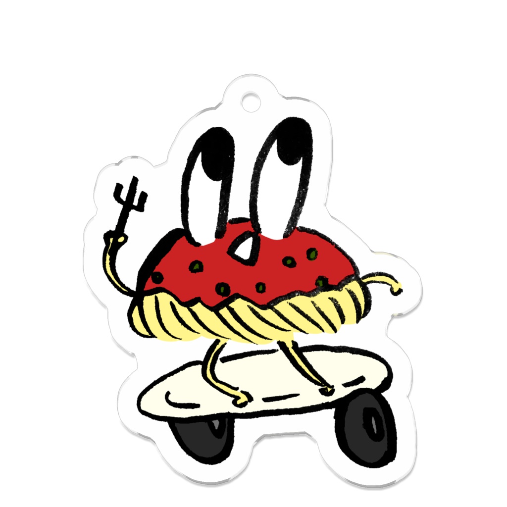 パスタのYu-Rei アクリルキーホルダー タイプA