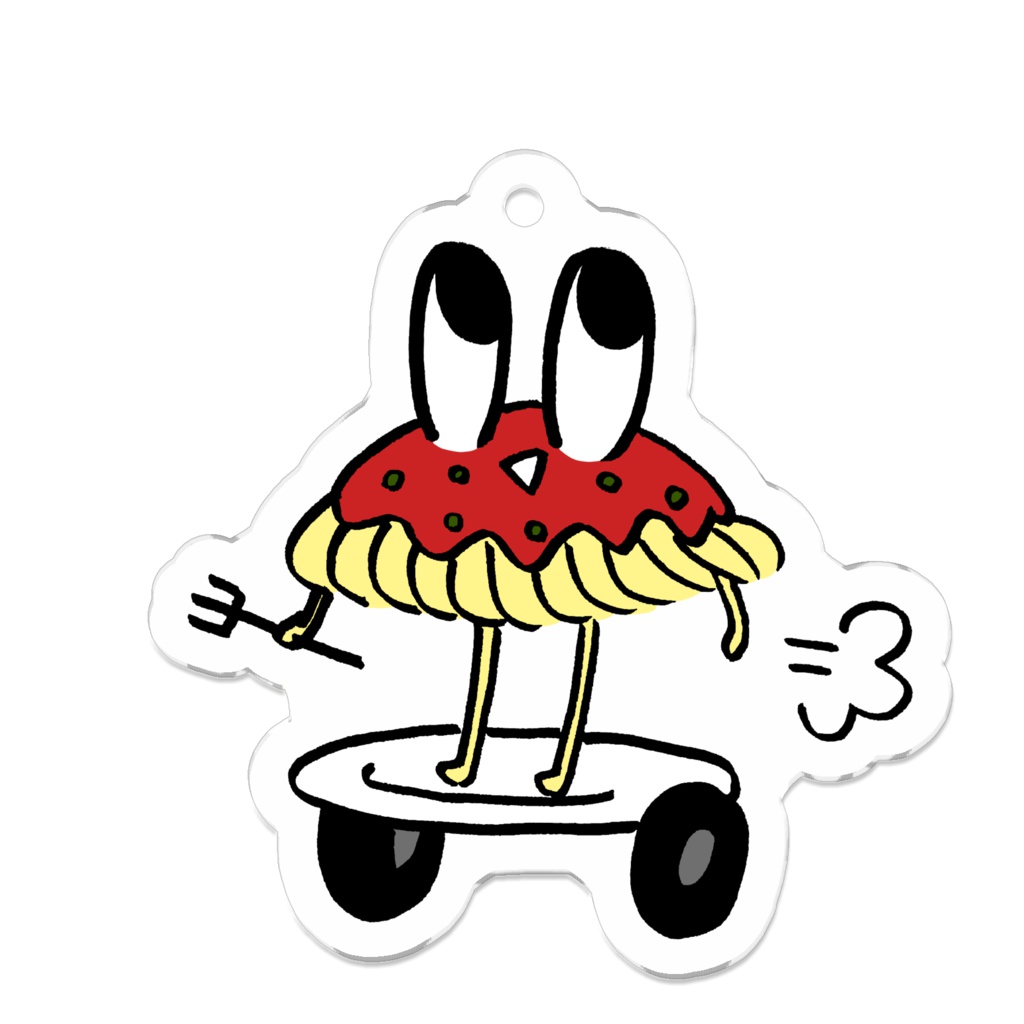 パスタのYu-Rei アクリルキーホルダー タイプB