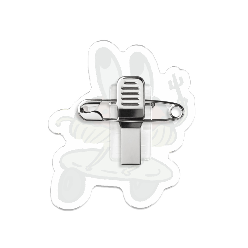 パスタのYu-Rei アクリルバッジ タイプA