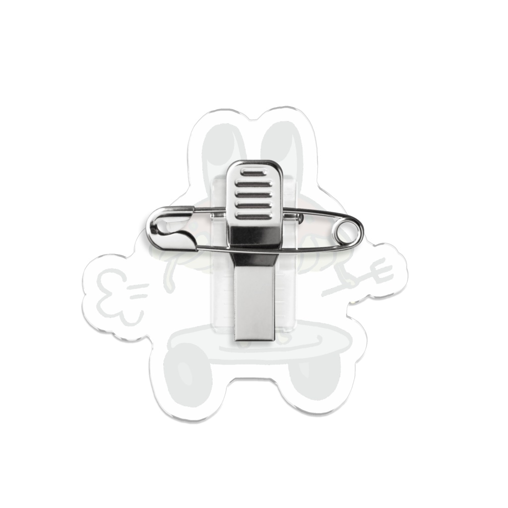 パスタのYu-Rei アクリルバッジ タイプB