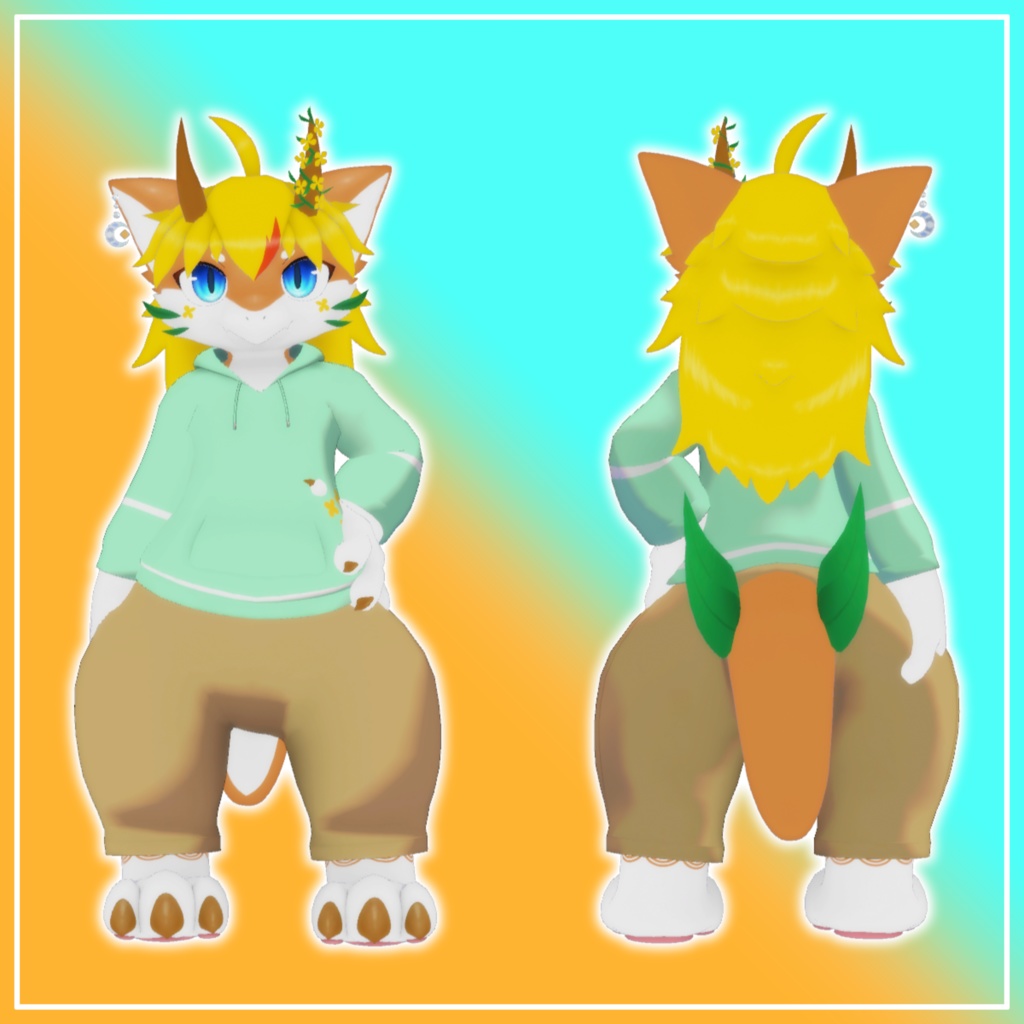 【風(Fu) 凪(Nagi)対応】フードパーカーセット