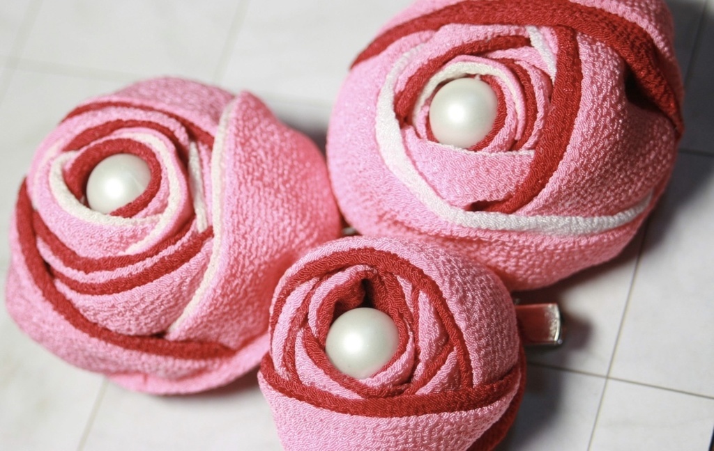 A3! 冬組イメージフラワー つまみ細工