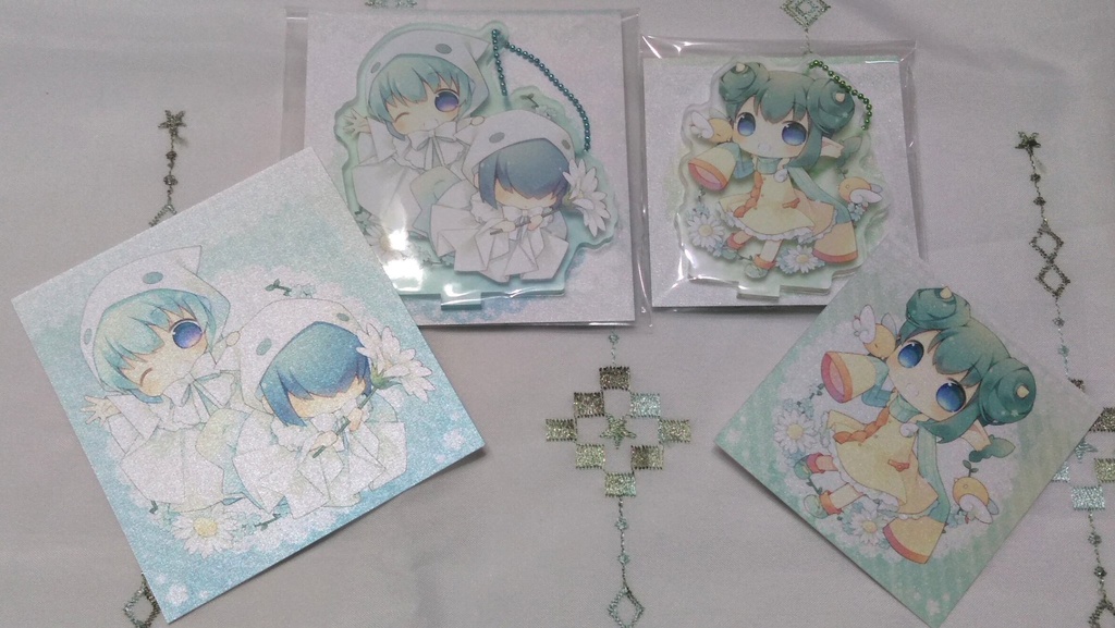 アクリルスタンド「ユウちゃん&レイくん」「リデル」