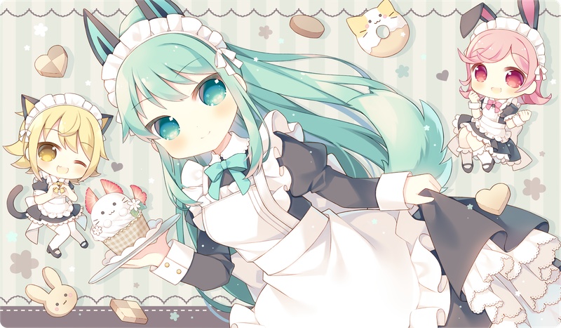 「メイドジョッキー」プレイマット