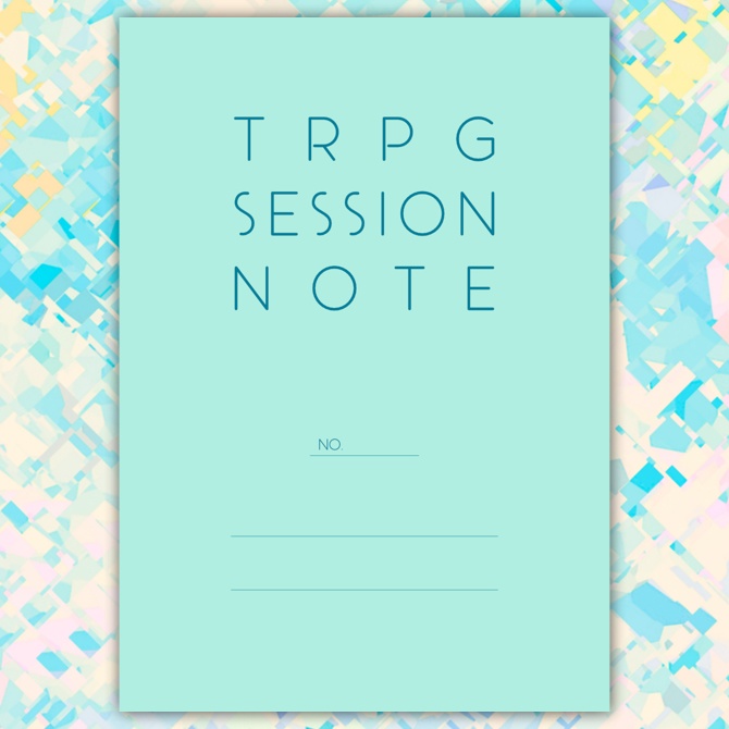 TRPGセッション記録ノート