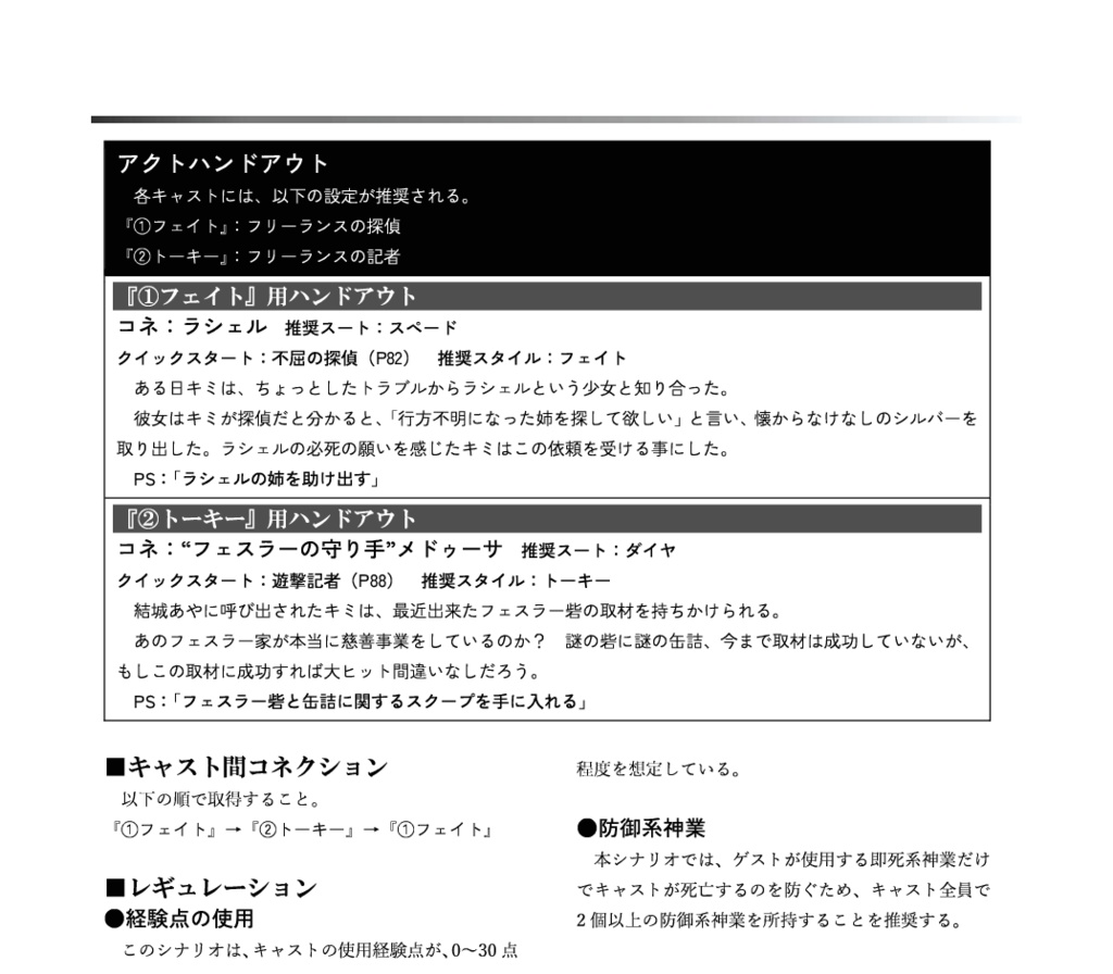 トーキョーN◎VA THE AXLERATION シナリオ集「明日聖夜 -ホーリィナイツ-」