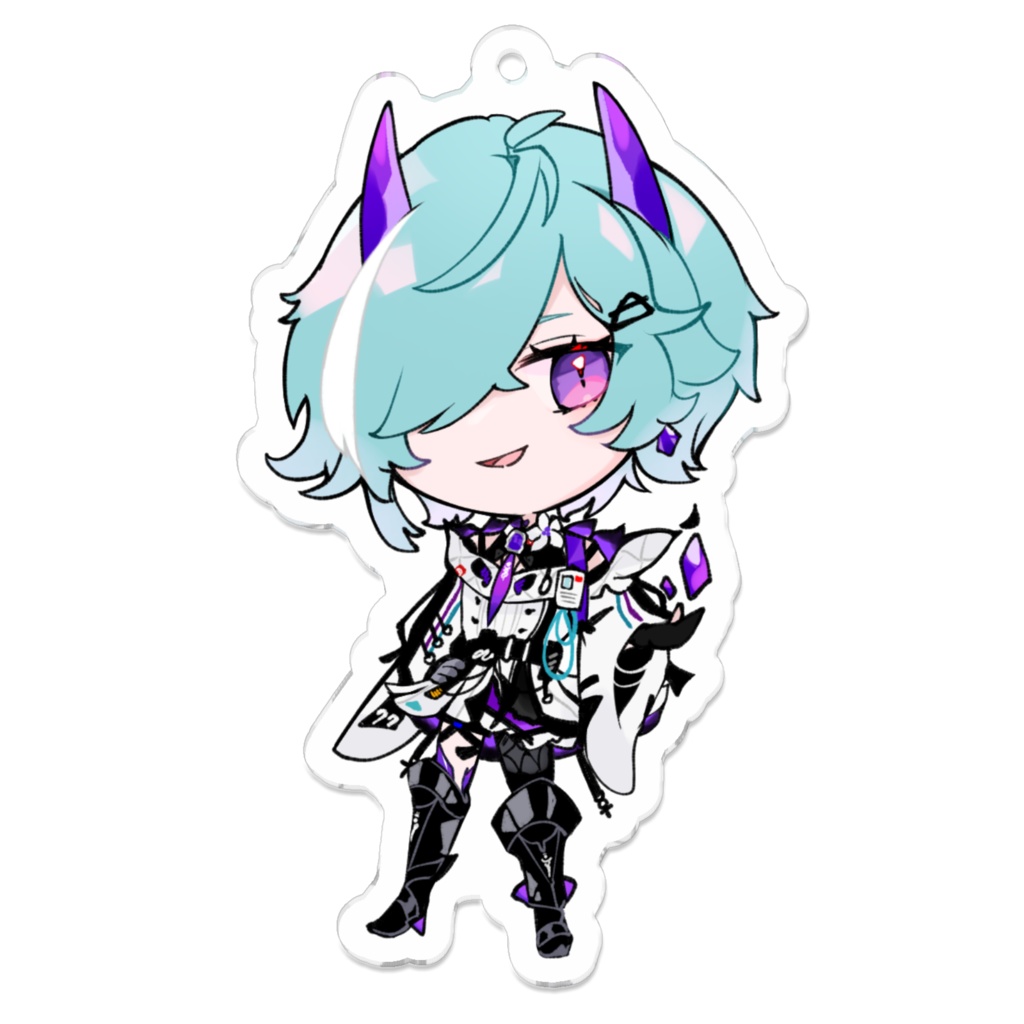 錬剣アゾSDキャラアクリルキーホルダー