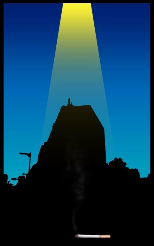 【ココフォリア】タバコと煙エフェクト素材